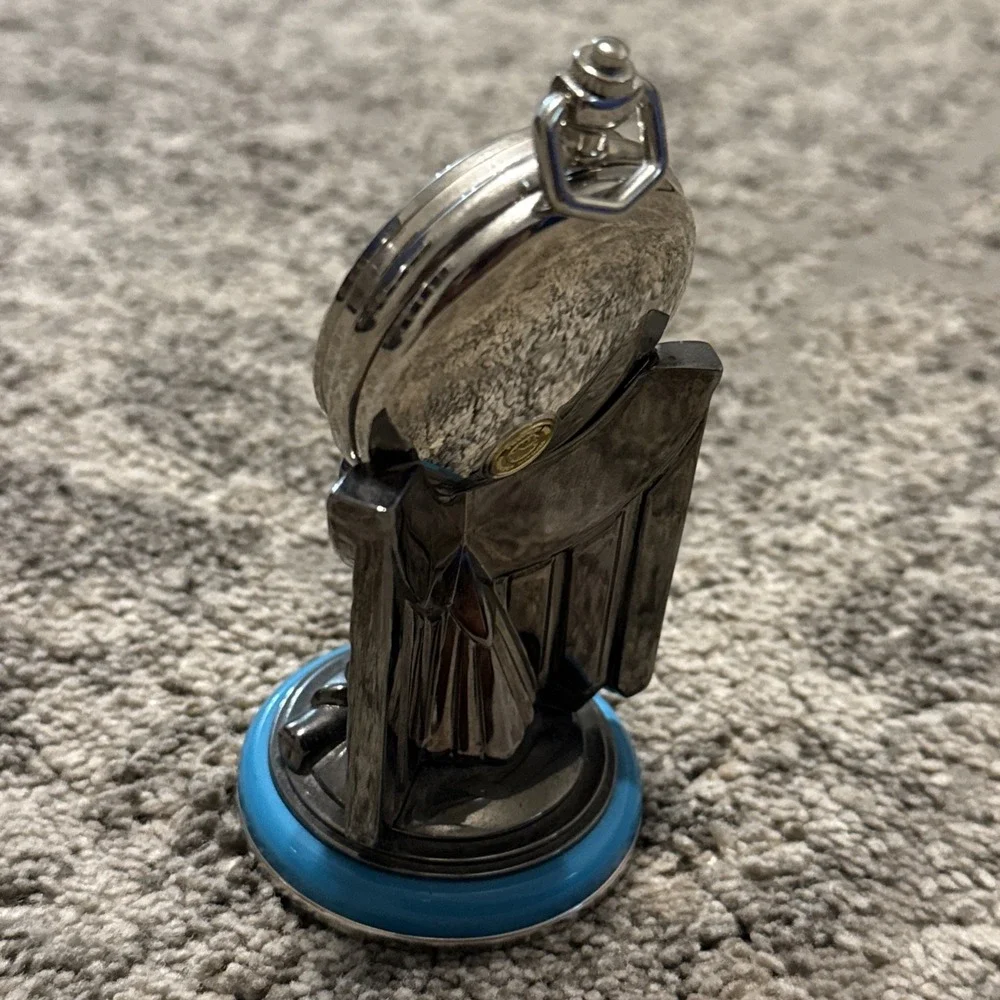 Harley Davidson Road King Pocket Watch with‎ Eagle Stand Needs New Battery